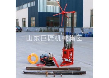QZ-1A小型地質(zhì)勘探鉆機家用兩相電巖心取樣鉆機