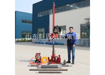 輕便巖石取芯鉆機巨匠供QZ-3柴油動力便捷式地質(zhì)勘探鉆機