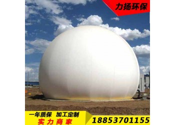 江蘇南京可定制防腐材質(zhì)100立方雙膜氣柜的使用