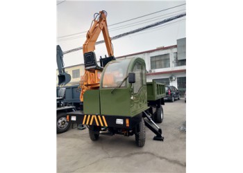 廠家直銷四缸四不像隨車挖 柴油動(dòng)力農(nóng)用隨車挖機(jī)