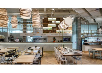 杭州西湖區(qū)料理店設計裝修公司,工裝設計裝修就選浙江國富裝飾