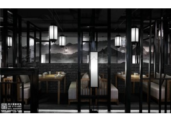 德清縣川菜館裝修公司-浙江國富裝飾