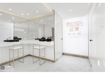 安吉縣300平方米美容院設(shè)計(jì)施工-浙江國富裝飾