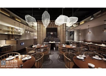 上虞區粵菜館設計公司-浙江國富裝飾