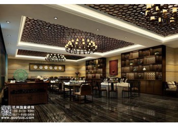 西溪銀泰城中餐廳設(shè)計(jì)公司-浙江國(guó)富裝飾
