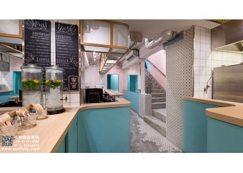 龍湖西溪天街茶餐廳裝修公司-浙江國富裝飾