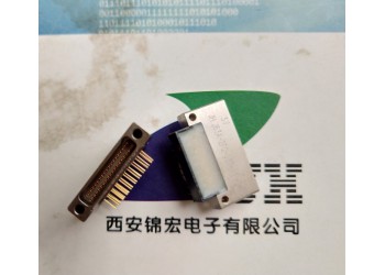 錦宏牌 J63A帶導向孔法蘭安裝壓接微矩形連接器
