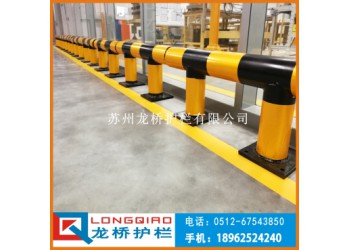 唐山車間防撞護欄  唐山廠區柱防撞欄 機器防撞柱 龍橋制造