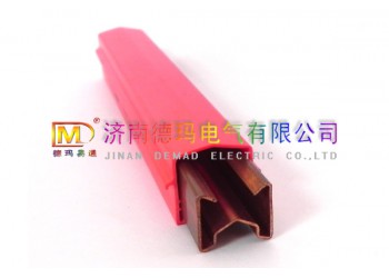 供應山東德瑪紫銅線銅導體單極安全滑觸線
