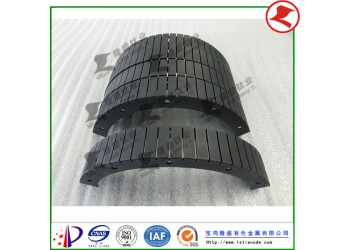 寶雞隆盛供應(yīng)油田廢水電解殺菌用鈦陽極