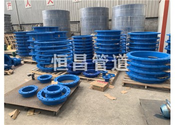 平頂山雙法蘭限位伸縮節(jié)DN750mm連接方式