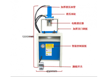 沖孔機(jī)不銹鋼沖孔沖弧口沖斷下料百葉窗打眼機(jī)