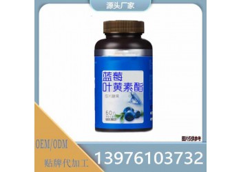 鑫福來藍莓葉黃素酯片貼牌代加工