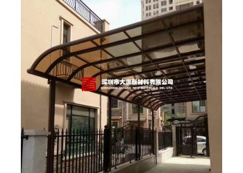 福建龍巖批發茶色耐力板茶色PC板工廠開料