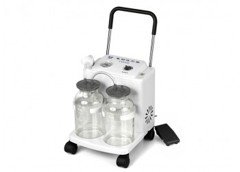電動吸引器斯曼峰YX932D醫用高流量手推式高負壓吸引機