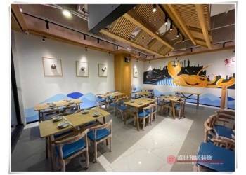 合肥原木風燒烤店設計，燒烤店裝修施工，要注意這四點