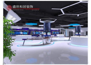 合肥企業展廳設計裝修，要符合企業形象，合理利用空間