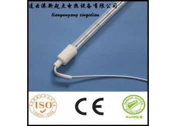 半鍍白鹵素石英加熱燈管 鹵素石英加熱管    鹵素管