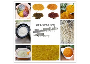 速食米加工設(shè)備 方便米生產(chǎn)線