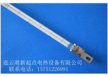 半鍍白鹵素石英加熱管 高能量、高密度是紅外線加熱管的特點(diǎn)