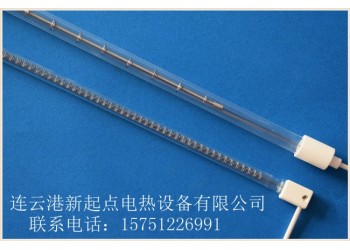 鹵素紅外線燈管是將鎢絲伸入充氣的石英管中構(gòu)成