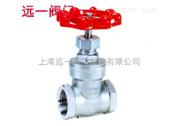 不銹鋼絲口閘閥Z15W-16P/Z15W-16R