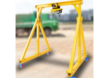 河北小型龍門架定制-簡易移動龍門架1噸2噸價格-東弘起重