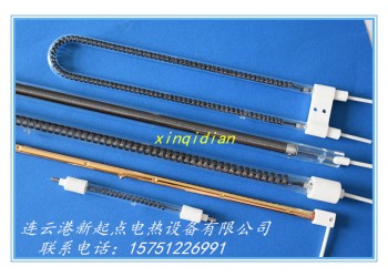 新起點 碳纖維石英加熱管產品特點: 1. 升溫迅速
