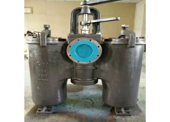 船用鑄鐵雙聯(lián)油濾器柴油機(jī)雙聯(lián)油濾器 F7208