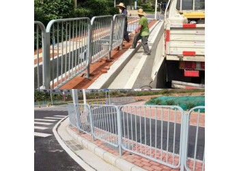 珠海公路隔離欄廠家批發(fā) 道路護(hù)欄交通圍欄定制