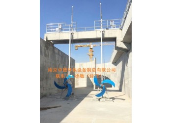 低速推進器正常連續(xù)運行條件；低速潛水推流器裝配圖與安裝尺寸