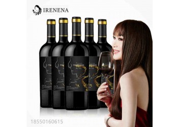 IRENENA紅酒溫碧霞自創(chuàng)品牌進(jìn)口法國葡萄酒海潮酒莊干紅