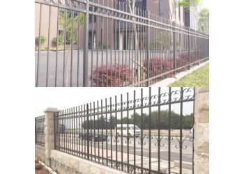 居民小區(qū)圍墻鋅鋼護(hù)欄  廠區(qū)防護(hù)隔離欄桿廠家定做批發(fā)