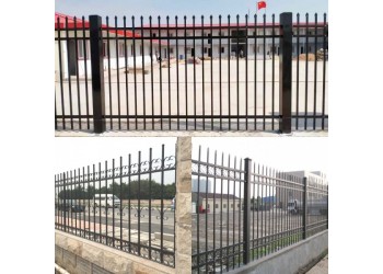 小區(qū)圍墻鋅鋼欄桿 別墅庭院鐵藝圍欄工廠學(xué)校柵欄防爬