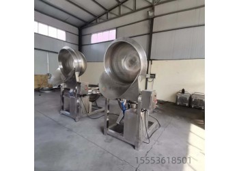 翻筐式肉制品鹵制夾層鍋 鴨貨豬蹄自動出料焯水鍋