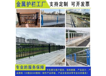 深圳橋上人行道隔離護(hù)欄 潮州安全河道景觀欄桿 河源水源區(qū)圍欄