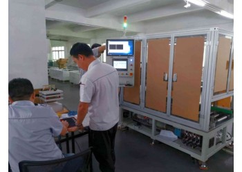 真空擠壓式圓柱電池封口機