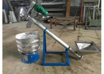 小型密封式超聲波振動篩 氧化鋁干粉旋振篩