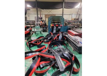 一字型防溢裙板 導料槽H200型護皮 皮帶機擋邊