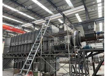 油泥油砂高溫裂解炭化爐 污泥固廢熱解爐 生物炭制備技術
