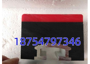 鋁合金骨架耐磨緩沖條 皮帶機緩沖床生產 高分子聚乙烯板